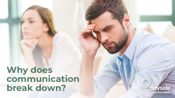 Couple with communication problems