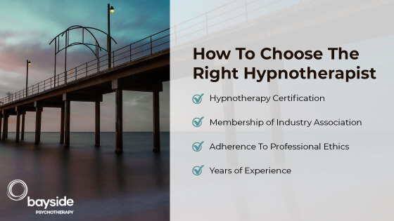 how to choose right hypnotherapist