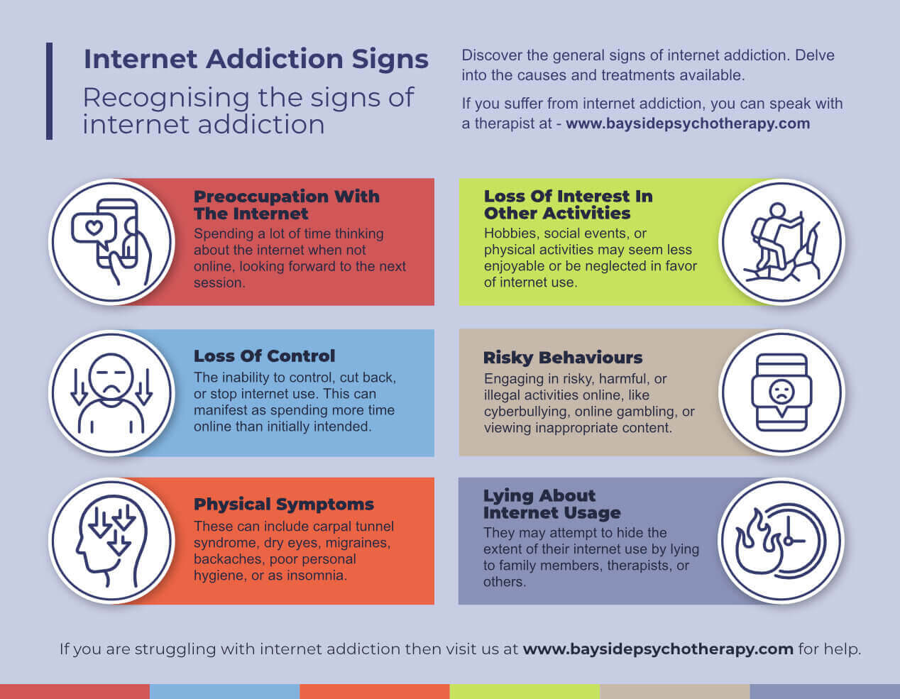Internet Addiction Symptoms - Bayside Psychotherapy