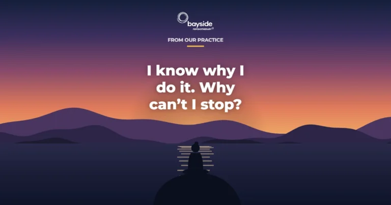I Know Why I Do It. Why Can’t I Stop?