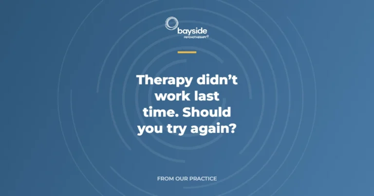 Therapy Didn’t Work Last Time. Should You Try Again?